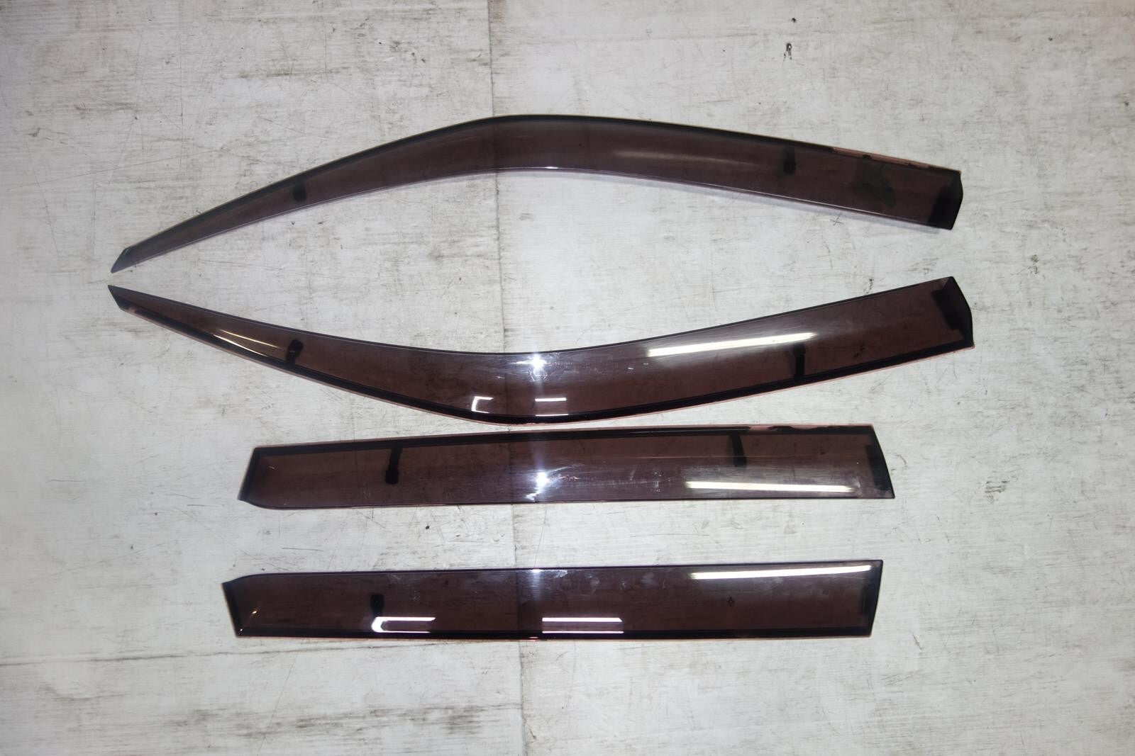 JDM Subaru Forester STi SH9 Window Visors Rain Guards OEM 2009-2013