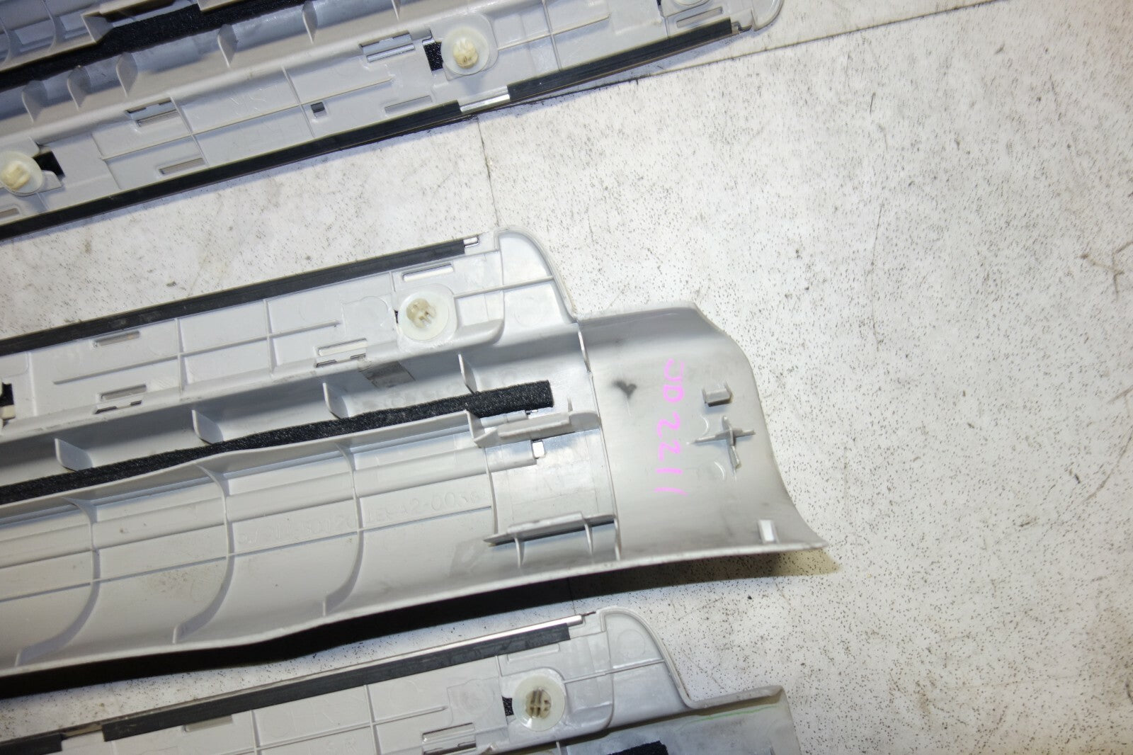JDM 2007-2012 LEXUS USF40 GENUINE LS460 OEM DOOR SILLS SCUFF PLATES RARE USF40