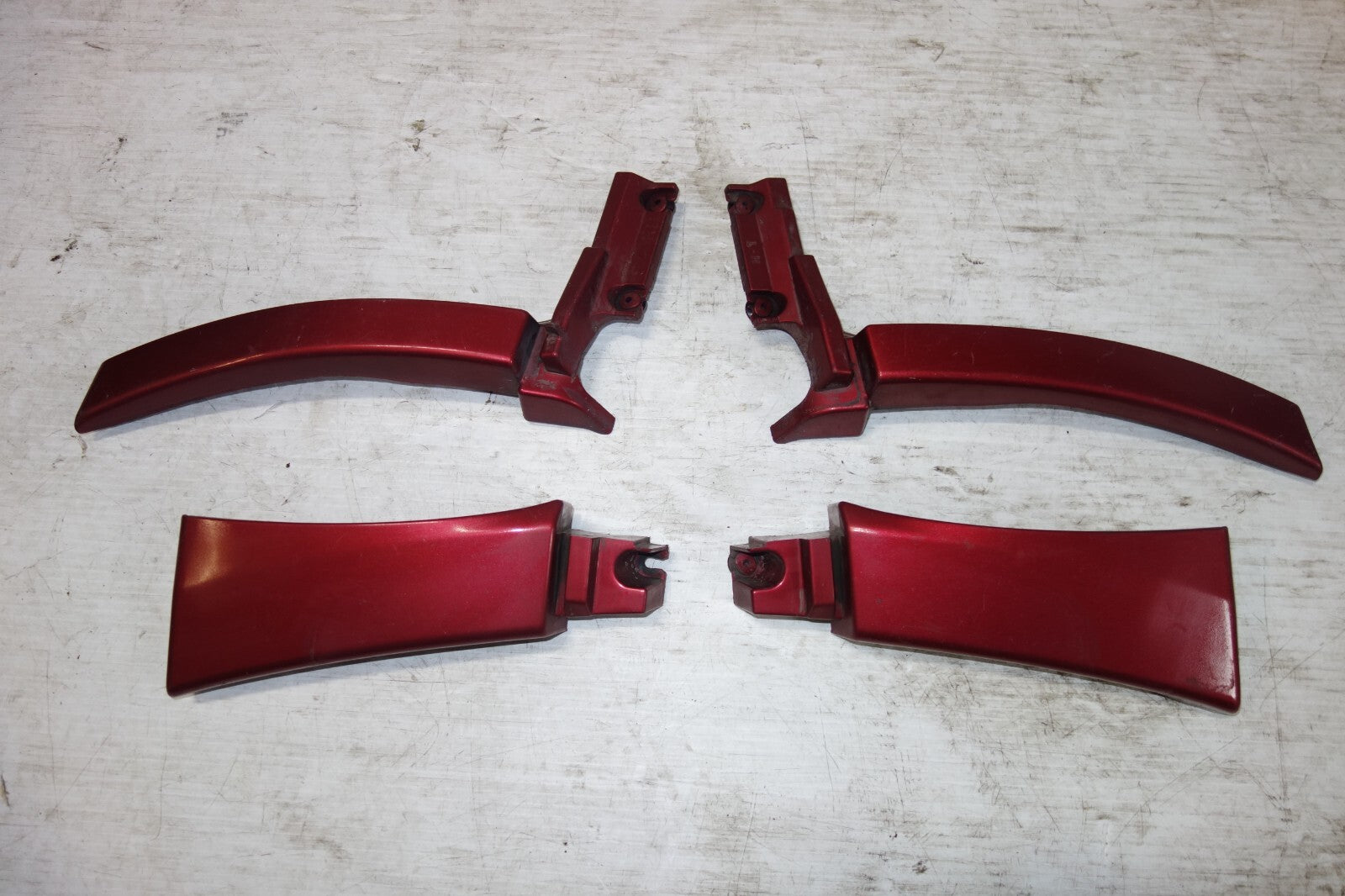JDM 03-08 SUBARU FORESTER STi SG9 SG5 OEM SIDE SKIRTS FENDER FILLERS SG5 #M-1115