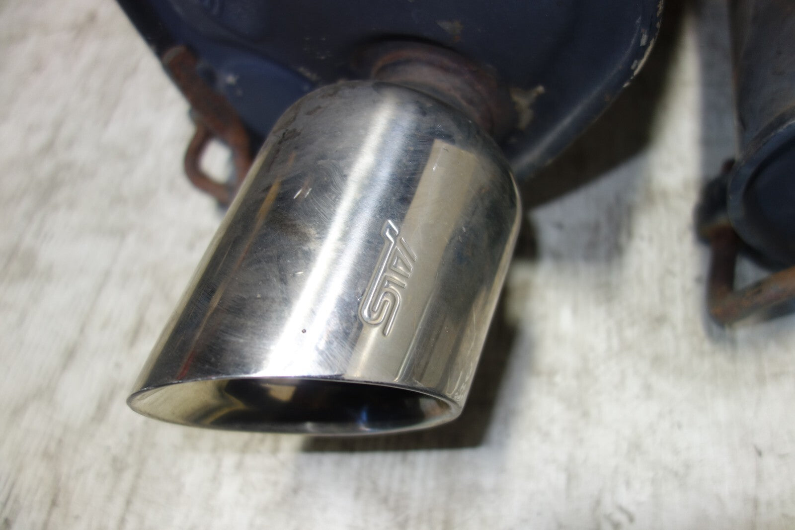 JDM Subaru Forester Sport STi SH9 Exhaust Mufflers Pair Axle Back 2009-2013