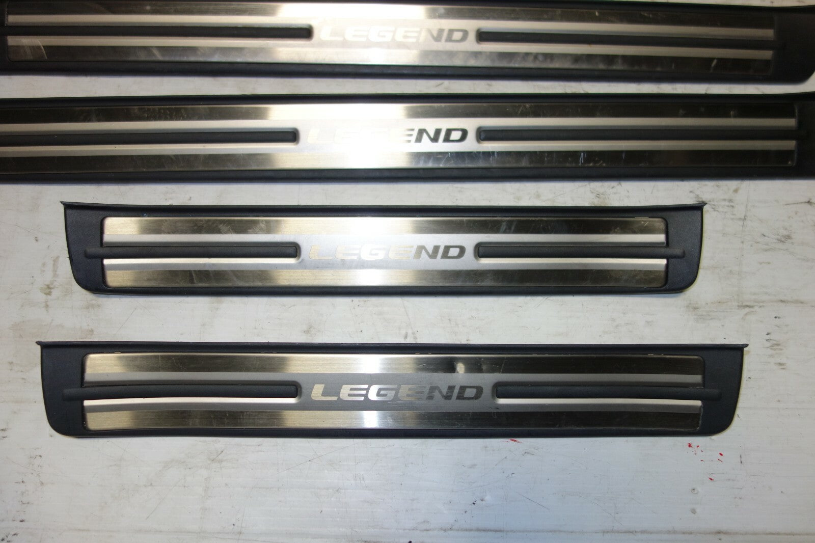 Acura RL / Legend OEM Door Sill Plates JDM Set KB2 2009-2012