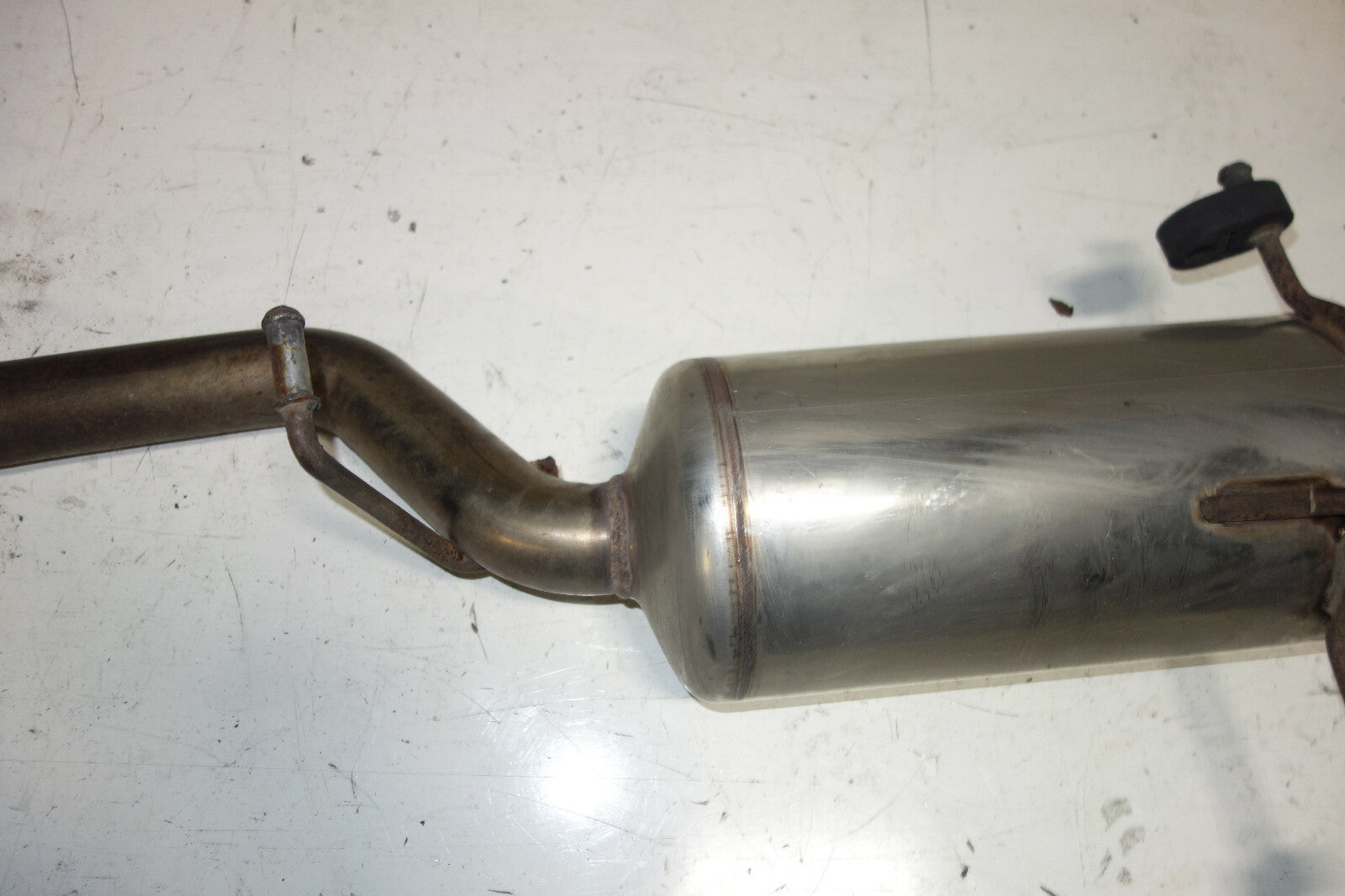 JDM Subaru Impreza WRX STi GENOME Exhaust Muffler Rare GDA GDB
