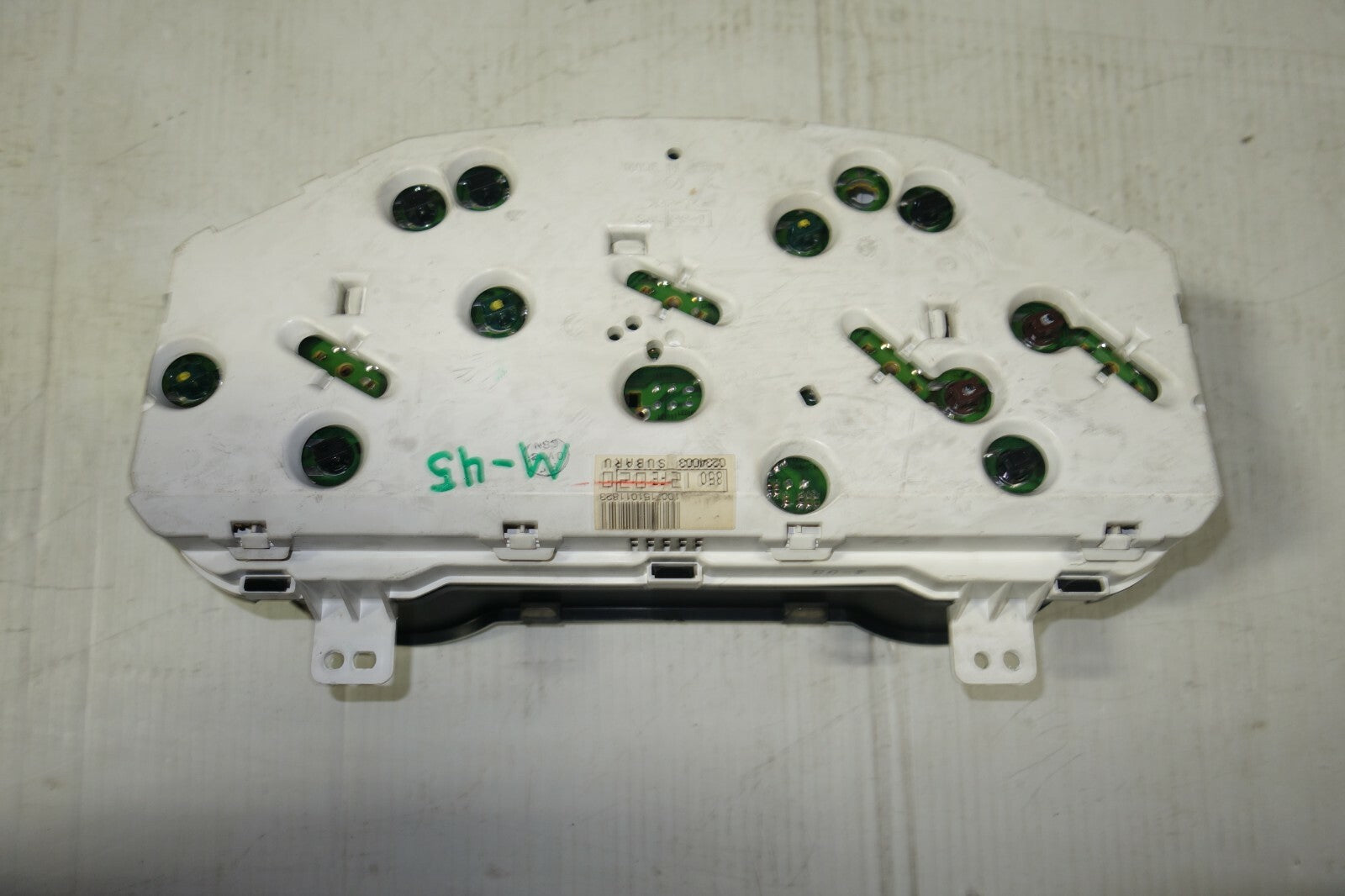 JDM 2002-2003 SUBARU IMPREZA WRX V7  MANUAL 5 SPEED GAUGE CLUSTER  SPEEDOMETER