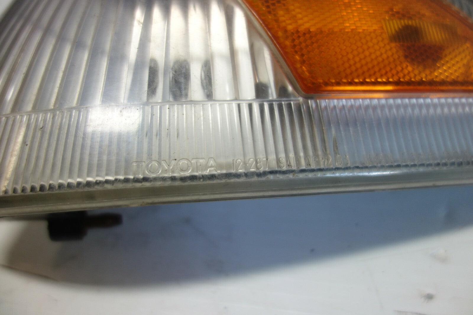 JDM Toyota Corolla Front Signal Light Corner Light Left Side OEM Koito 1988-1992