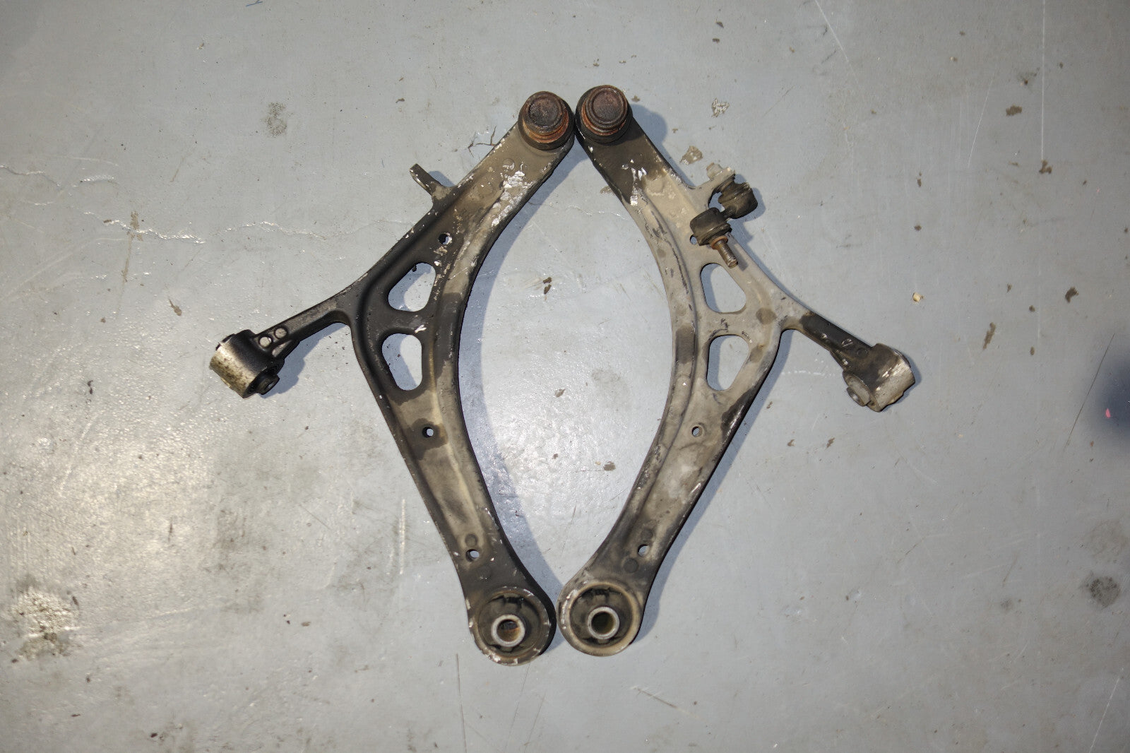 JDM Subaru Legacy Spec B Aluminum Front Lower Control Arms Pair 2005-2009 MF1413