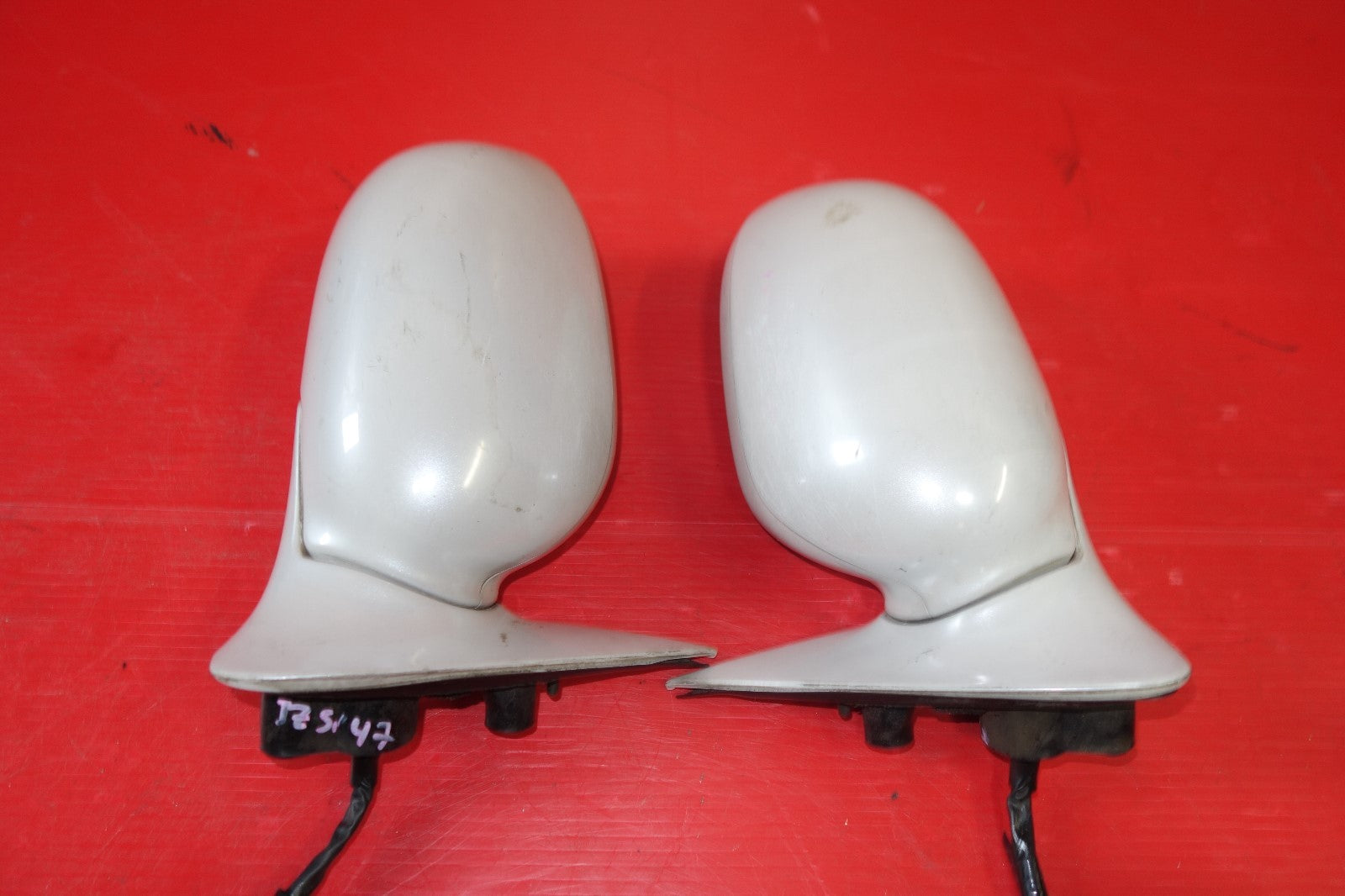JDM Lexus GS300 OEM Power Folding Side View Mirrors + Switch 1991-1997 #2521