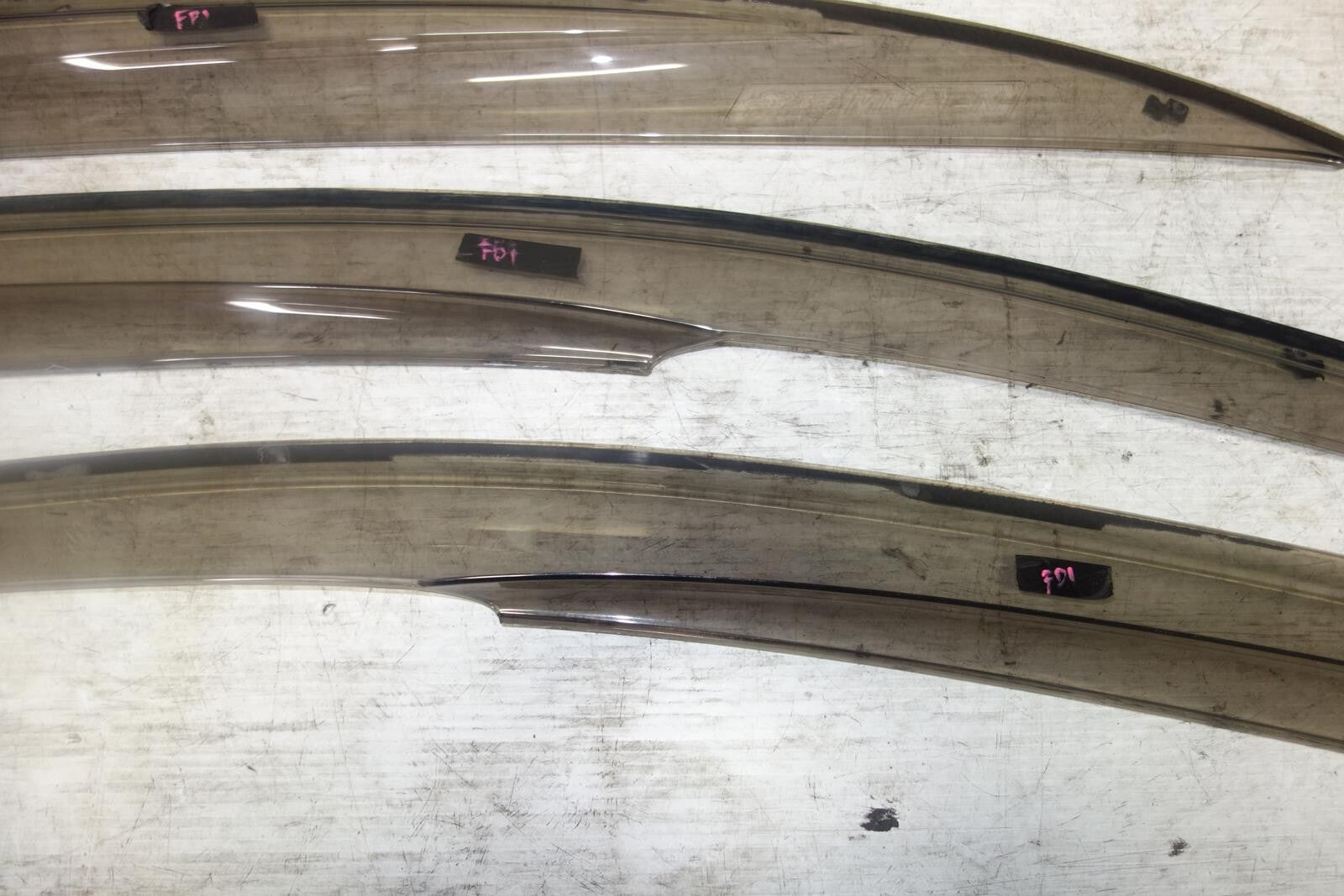 JDM Acura CSX /Civic 4-door FD2 Window Visors Rain Guards Mugen OEM 2006-2011