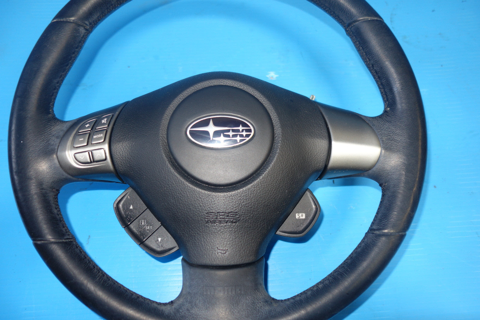 JDM Subaru Impreza Forester Legacy OEM Momo Steering Wheel & Hub Rare GDB BP5