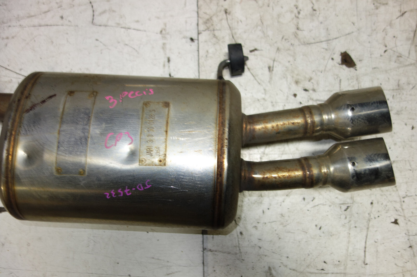 JDM Honda Accord V6 CP3 MUGEN POWER Sport Exhaust Muffler System 2008-2012  Rare