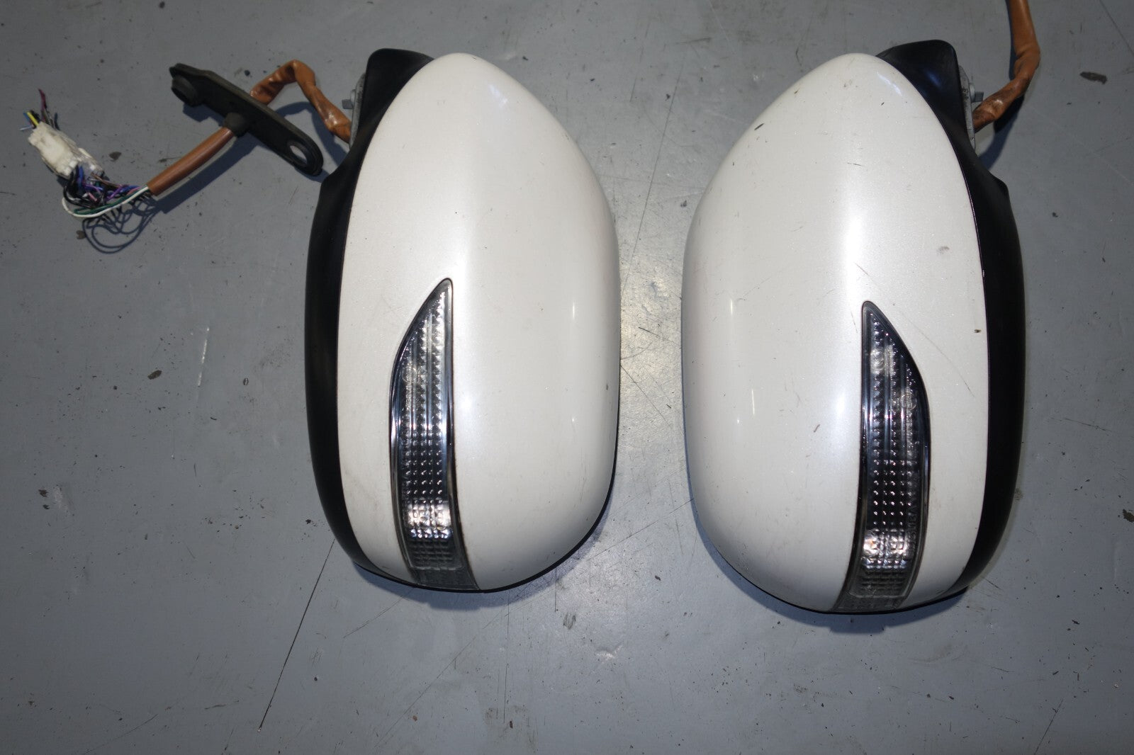 JDM SUBARU IMPREZA WRX STi GRB OEM POWER FOLDING MIRRORS AUTO FLIP 2008-2014