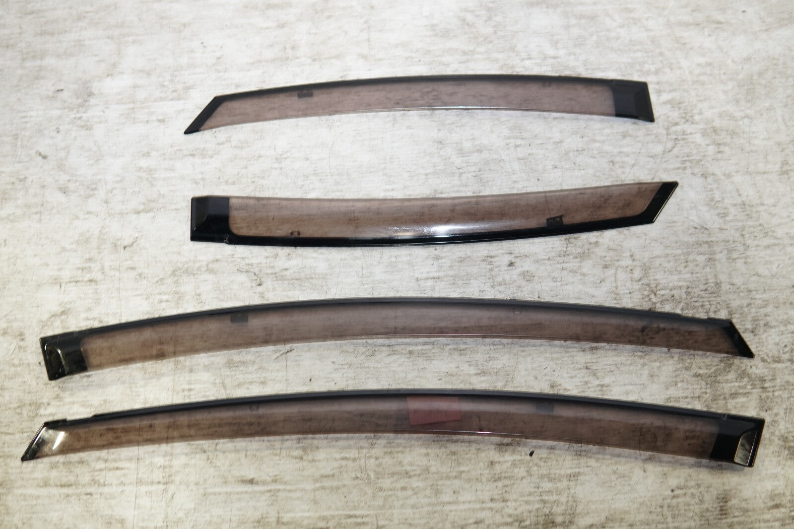 JDM TOYOTA PRIUS OEM WINDOW VISOR RAIN GUARDS ZVW30 2010-2015 MF-388