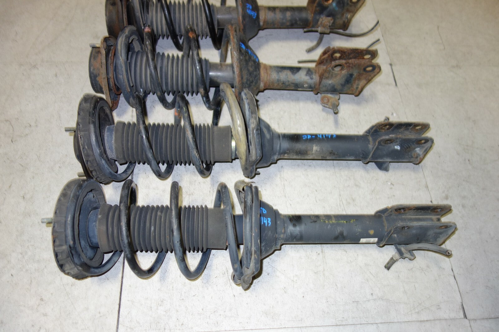 Subaru Impreza WRX Genuine Shocks Struts Coil Springs Suspension Low Miles 02-03
