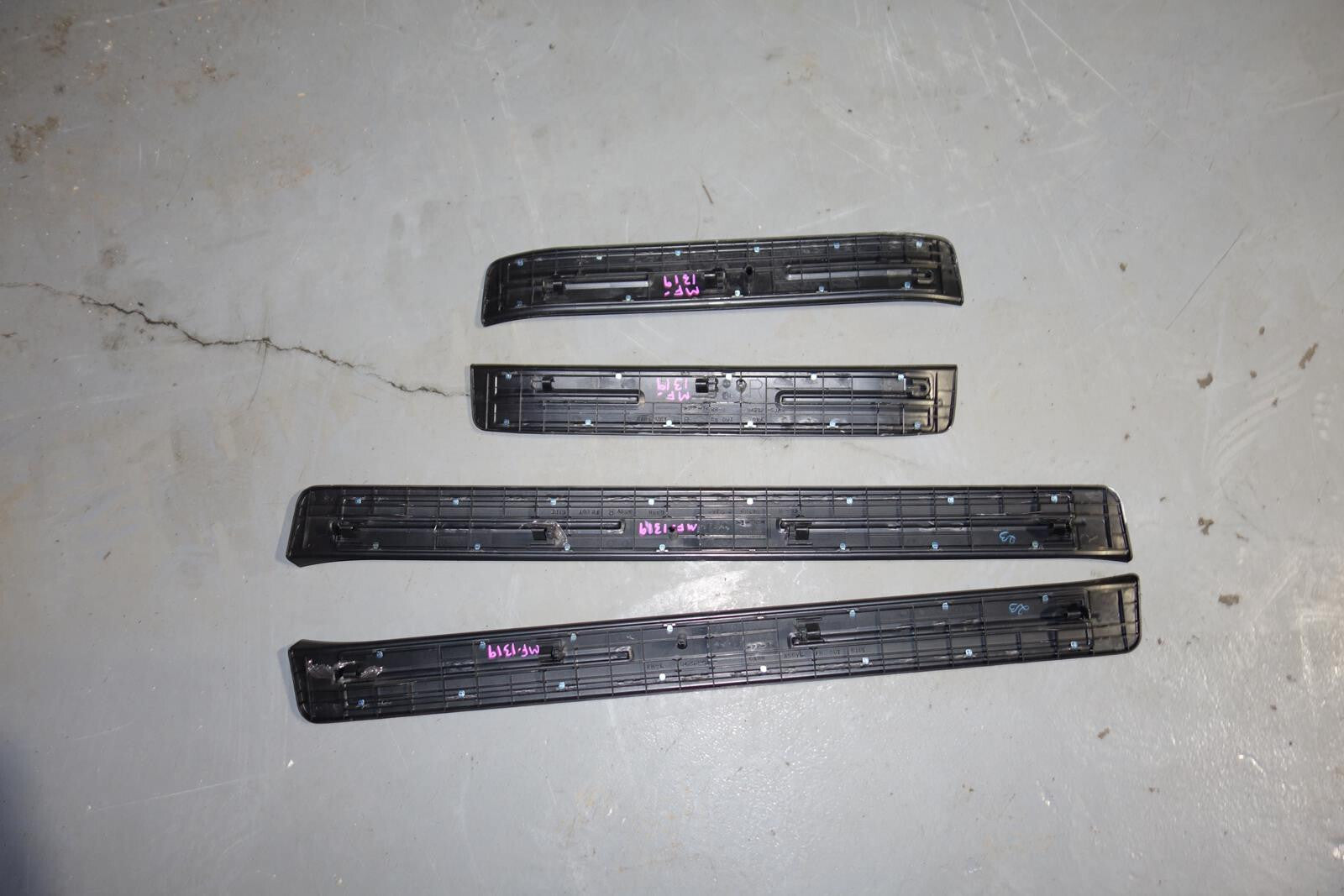 2005-2008 Acura RL MODULO Door Sills Scuffs Kick Plates Honda Legend KB1 JDM