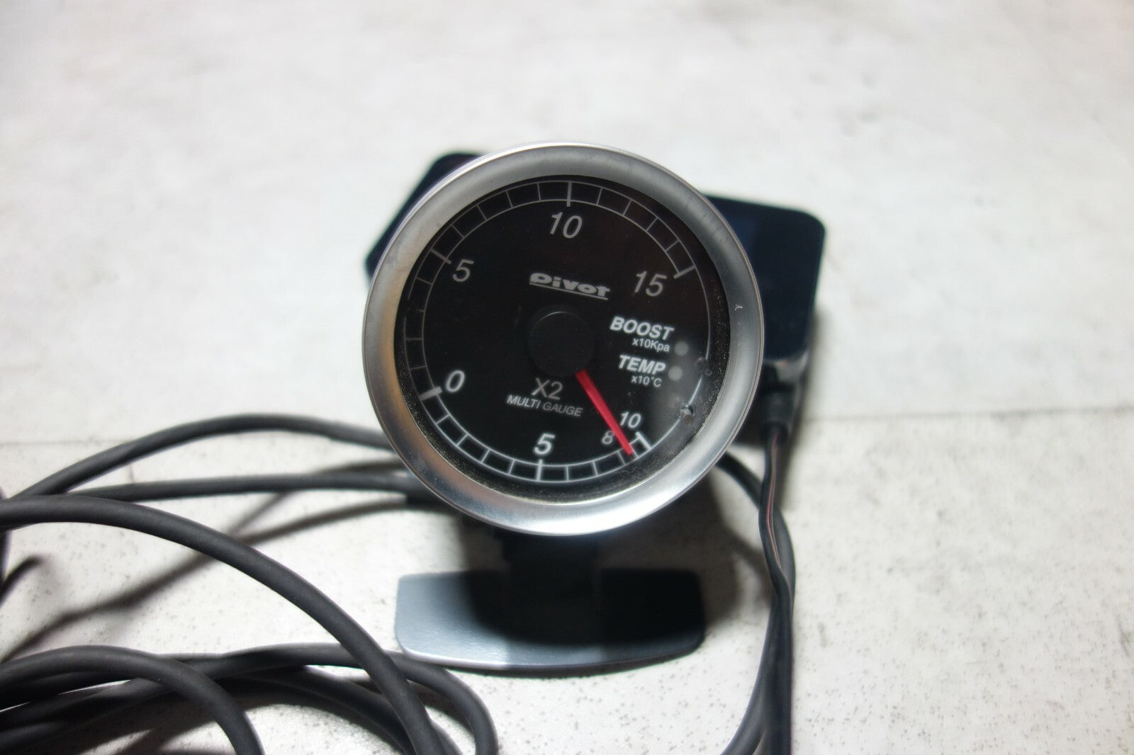 JDM Pivot Multi Gauge Boost Temp Gauge x2Multi Universal subaru toyota mazda