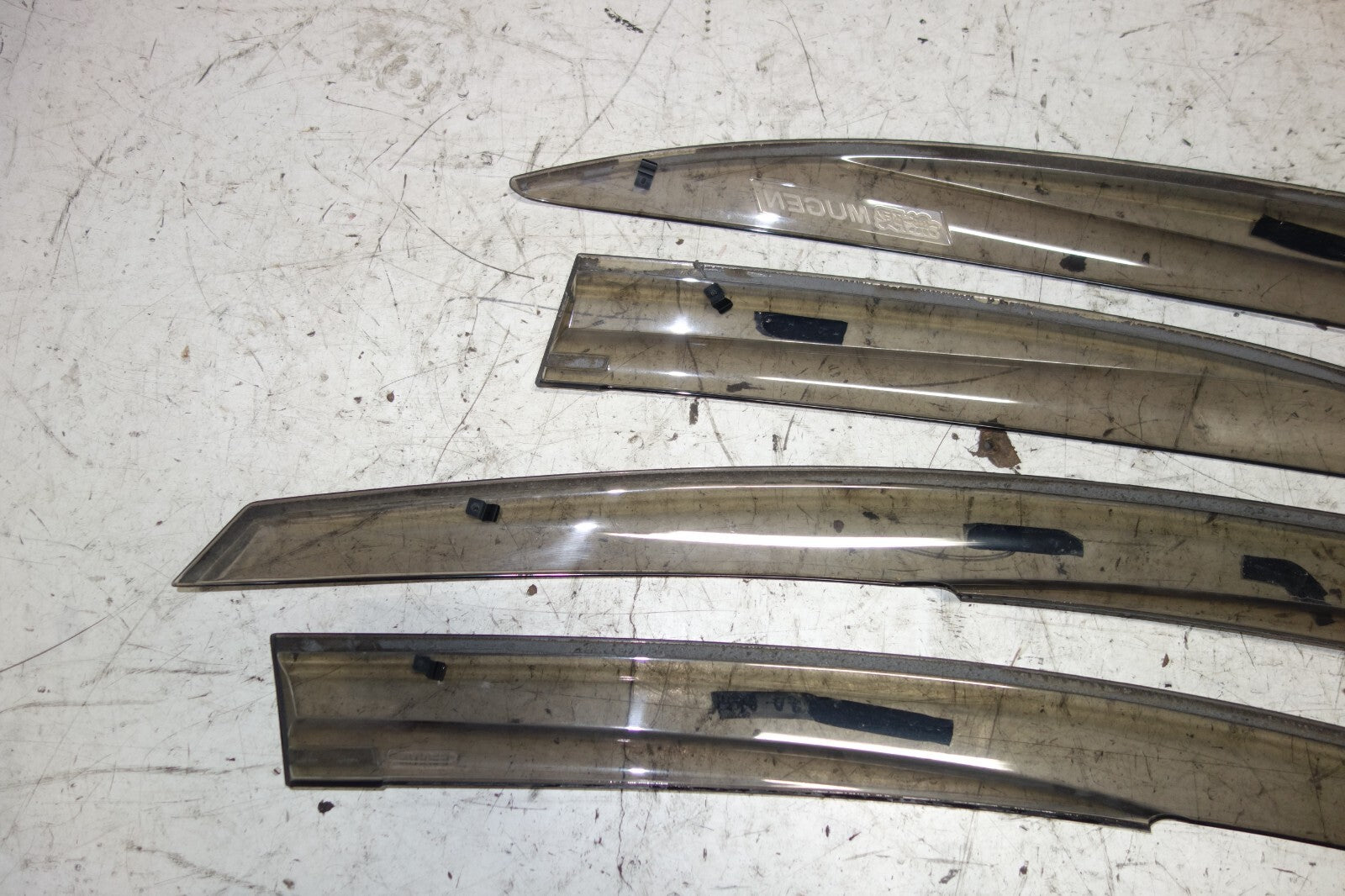 JDM Acura CSX Honda Civic FD2 FD1 Mugen Window Visors 2006-2011 4 Door **RARE**