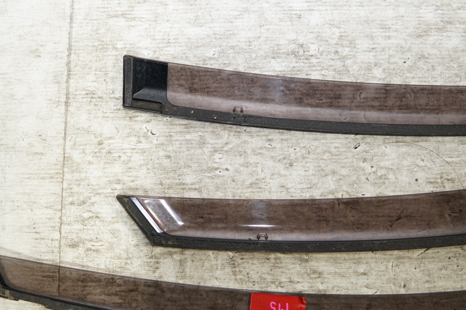 JDM TOYOTA PRIUS OEM WINDOW VISOR RAIN GUARDS ZVW30 2010-2015 MF-495