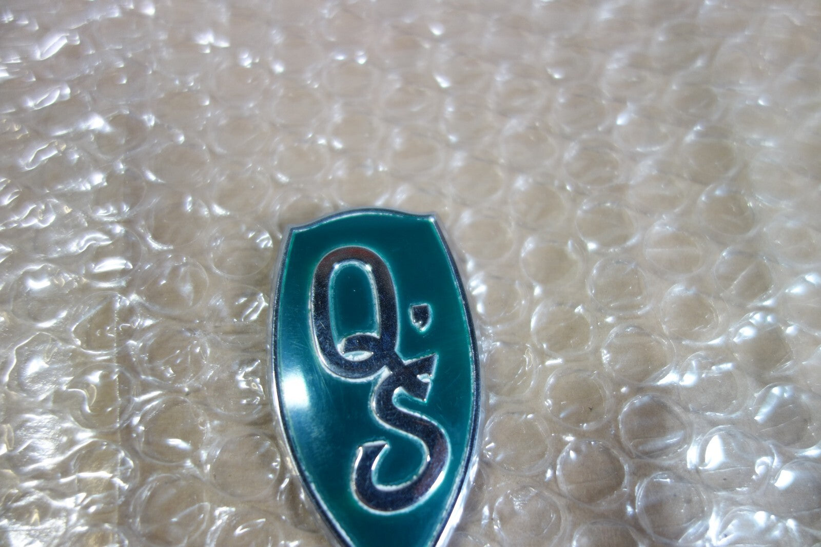 JDM Nissan 240SX Silvia S14 Green Q'S Emblem Badge 7889667F60 Genuine 1995-1998