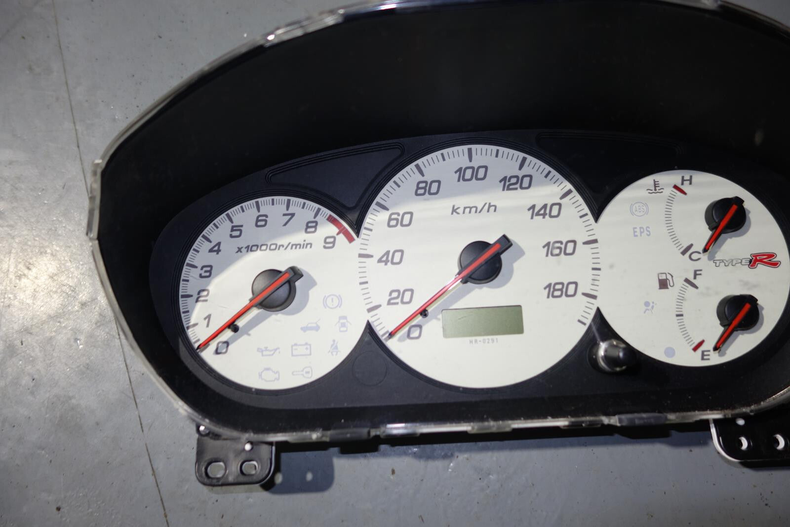 JDM Honda Civic Type R CTR EP3 Kouki White Gauge Cluster Speedometer 2001-2005