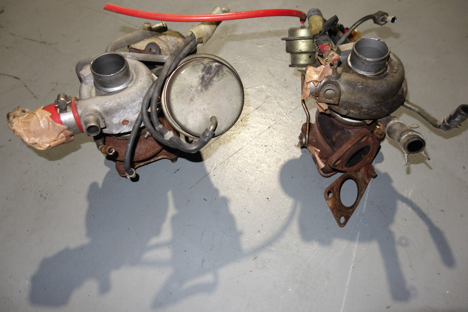 JDM Subaru Legacy OEM VF Turbo Chargers Twin Turbo EJ206 EJ208 2000-2004