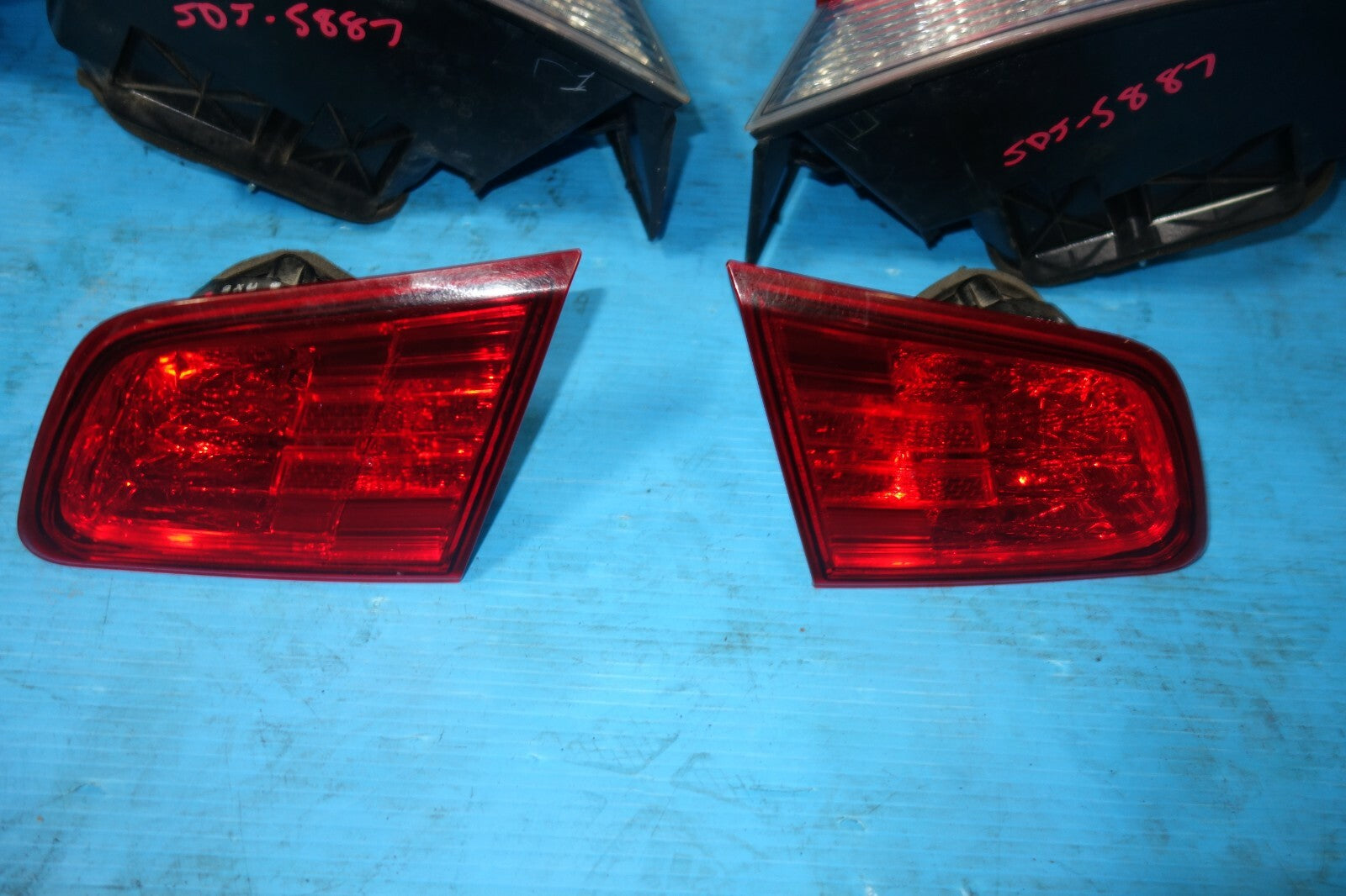 JDM Subaru Legacy Taillights BM9 Sedan Lamps Trunk Lights 2010-2014 #5887