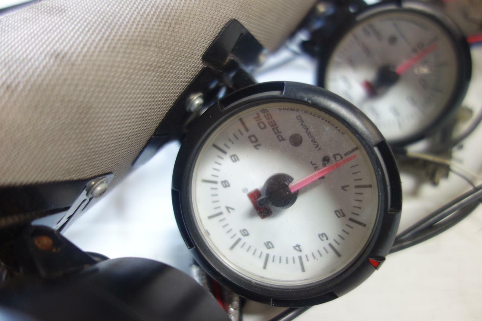 JDM Subaru Legacy Gauge Set Volts - Oil Press - Oil Temp - Water Temp 2005-2009