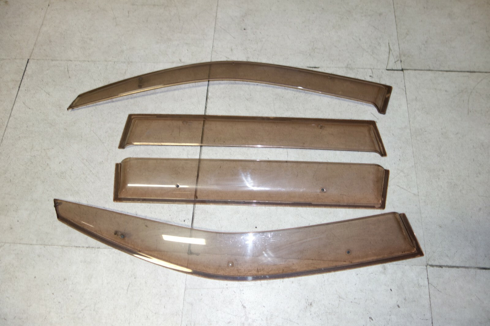 JDM Nissan X-Trail GT OEM PNT30 Window Visors Left & Right Japan 2000-2006