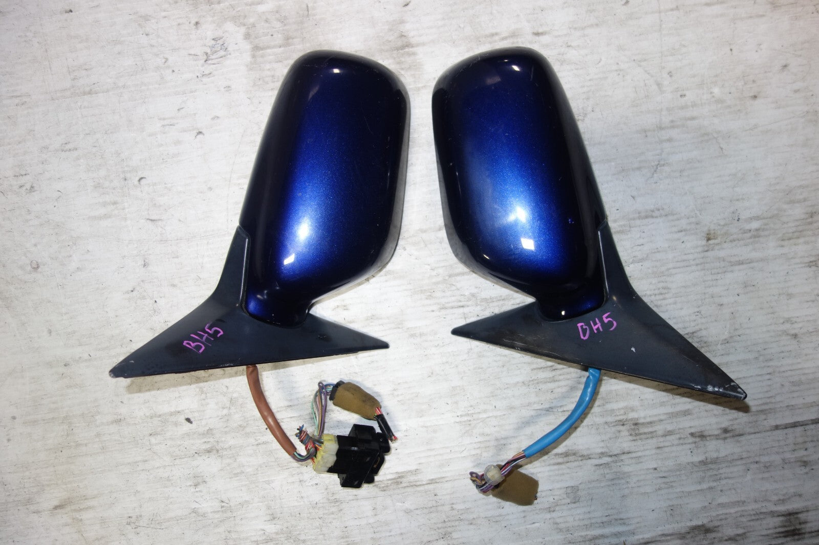 JDM Subaru Legacy Mirrors Power Folding BH5/BE5 Left Right 2000-2004 Retractable