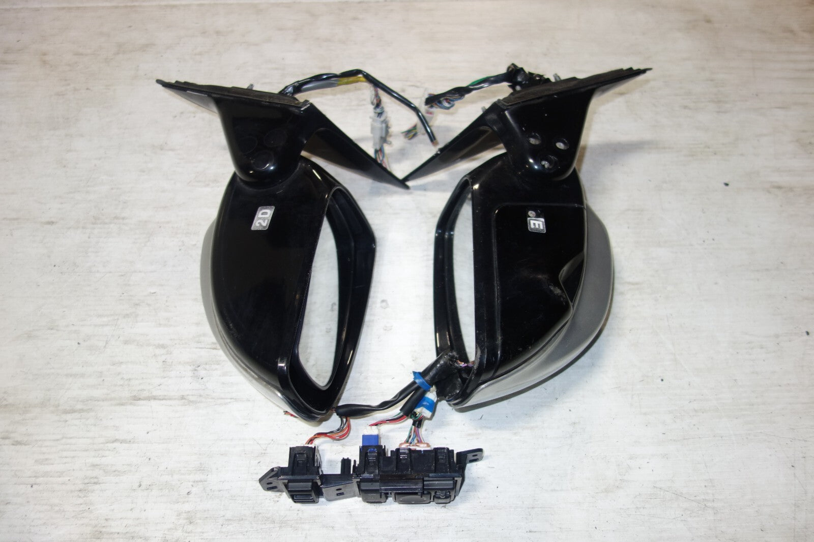 JDM Nissan Fuga Y50 Infiniti M35 M45 Power Folding Mirrors 2004-2009 Switch