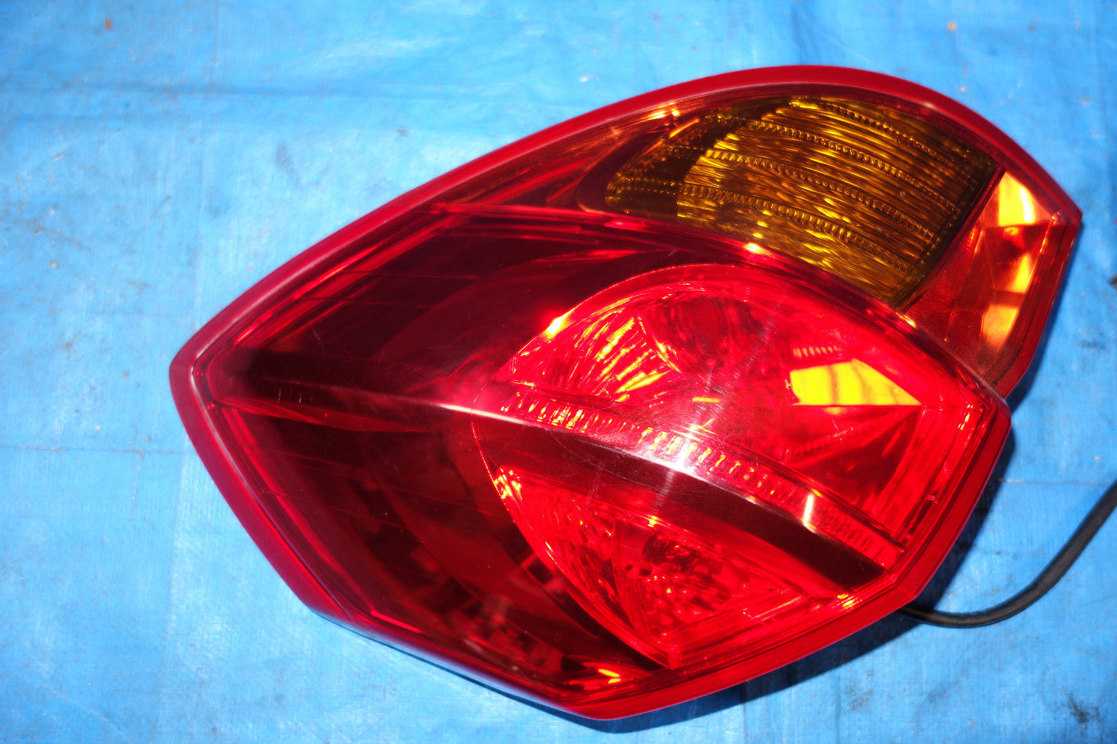 JDM Subaru Legacy Outback Kouki OEM Red & Amber Tail Lights Lamps 2005-2009