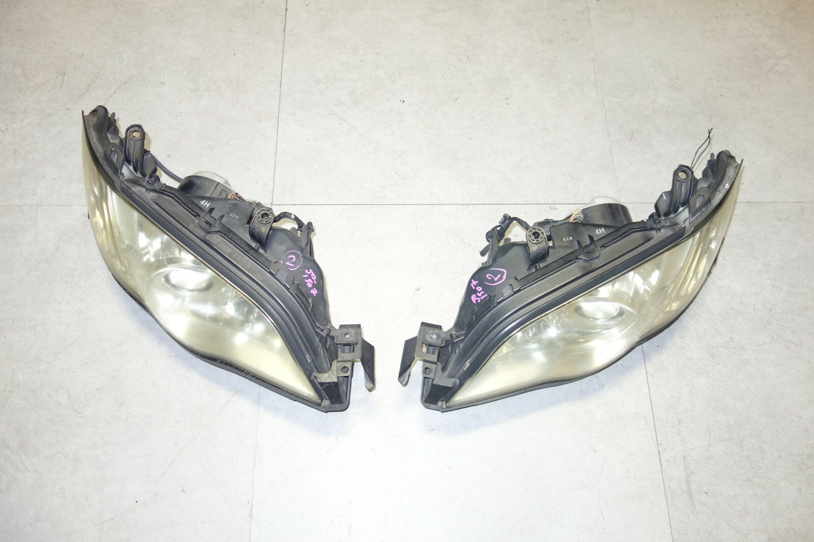JDM Subaru Legacy Headlights Headlamps 2008 2009 HID OEM Left & Right BP9 BP5