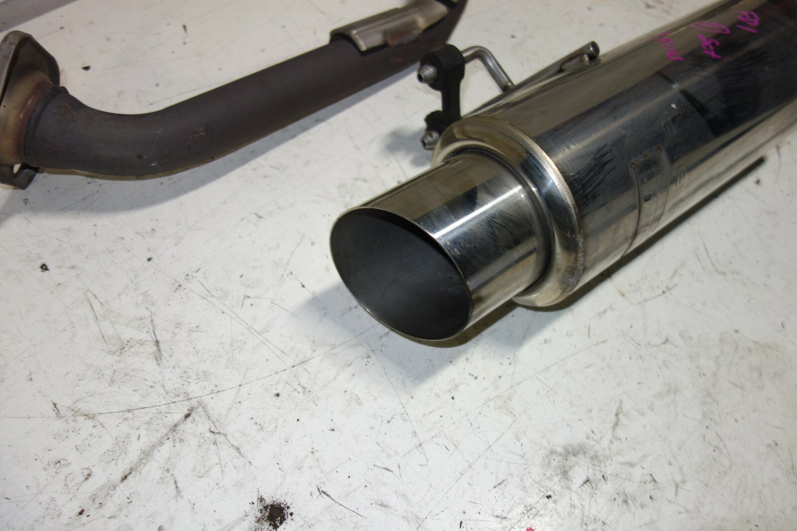 JDM Honda Civic FD1 Acura CSX Tanabe Exhaust Muffler Mid Pipe 2006-2011 Sedan