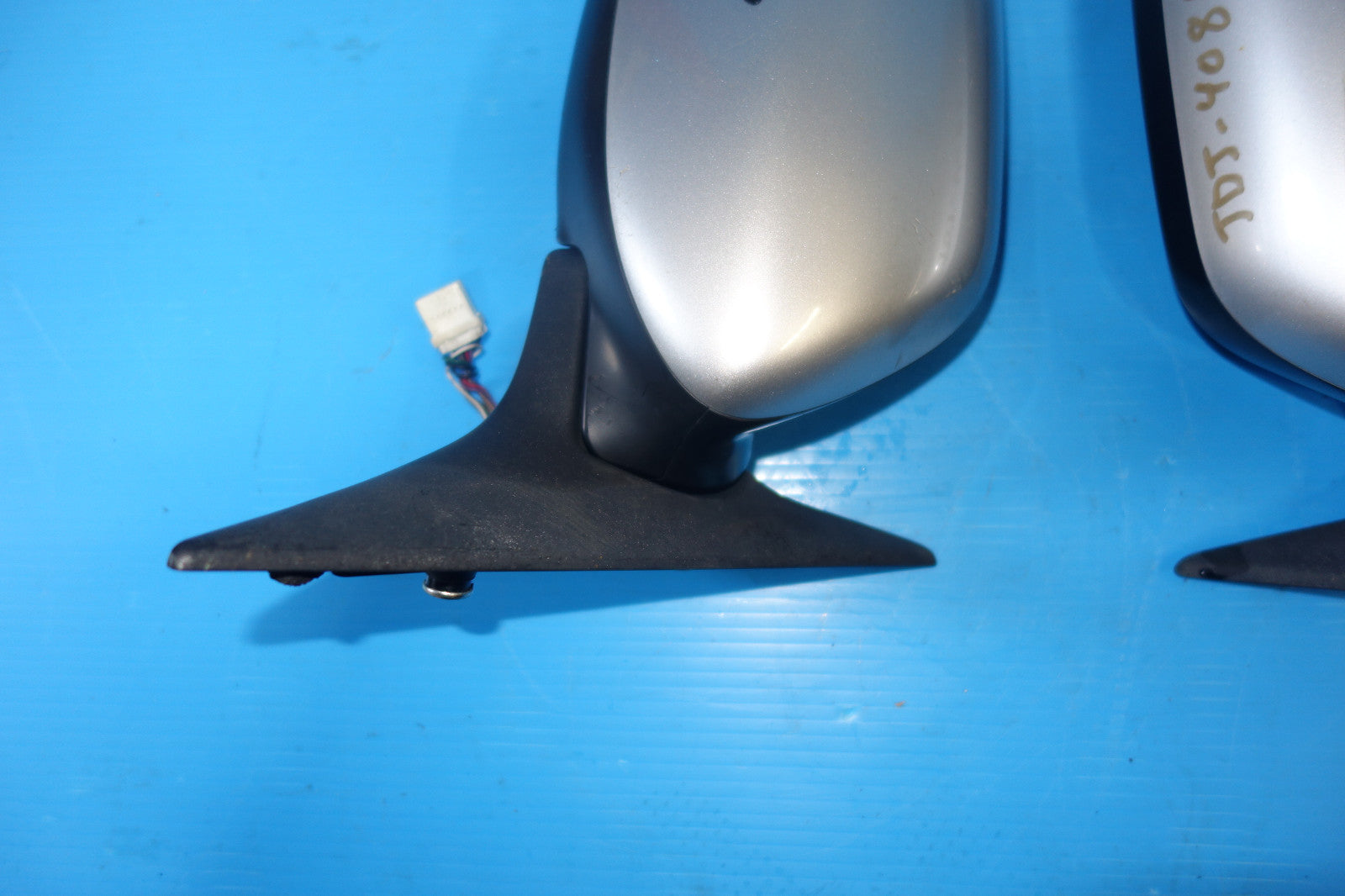 JDM Subaru Legacy & Outback Power Folding Door Mirrors & Switch Silver 2005-2009