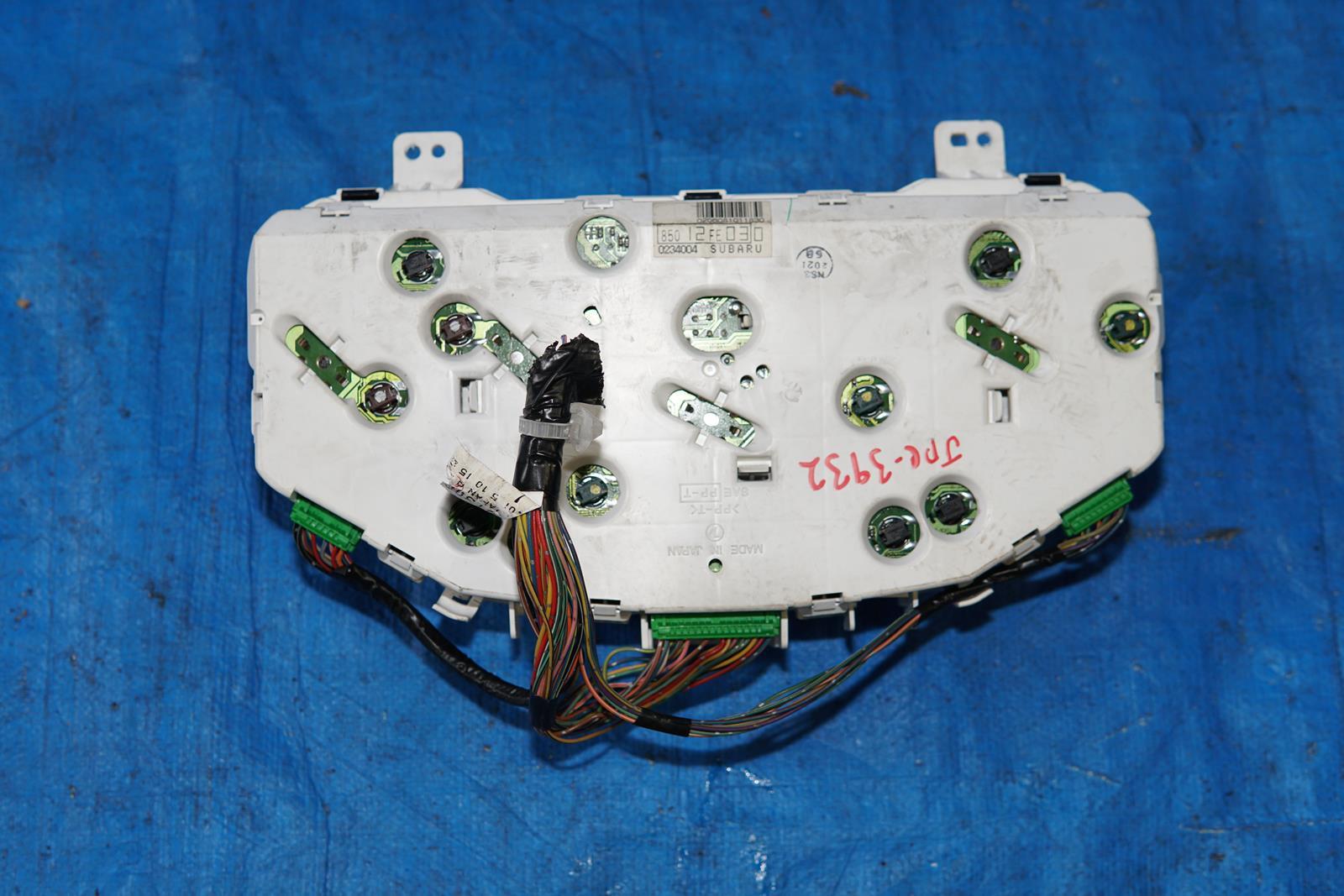 JDM Subaru Impreza WRX Gauge Cluster Speedometer 2002-2003 Automatic Version 7