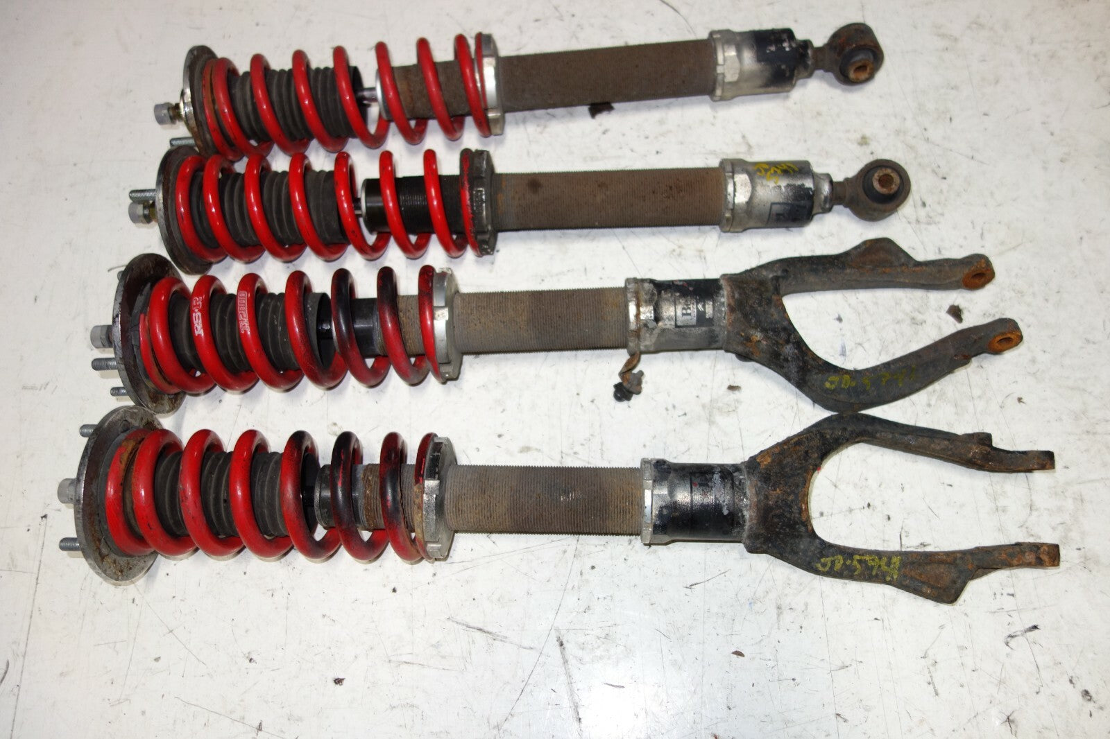 JDM Honda Accord Acura TSX Cl7 Coilovers RSR Front & Rear 2003-2008 Lowering Kit