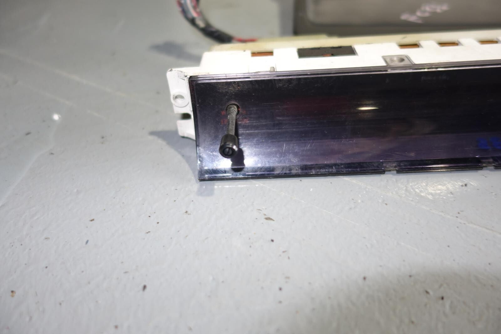 JDM 1986-1991 MAZDA RX-7 RX7 FC3S OEM DASH CLOCK WARNING LIGHT CLUSTER & COVER
