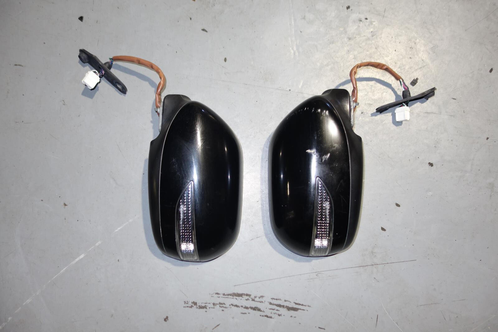 JDM Subaru Impreza WRX STi V10 Power Folding Mirrors Signals 2008-2014 GH8 GRB