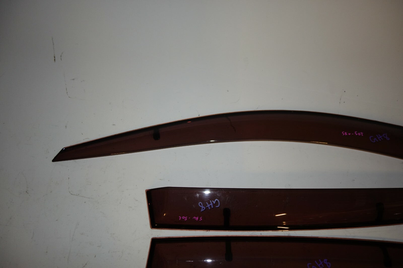 Subaru Impreza WRX STi Wagon Window Visors Rain Guards JDM Rare 2008-2014