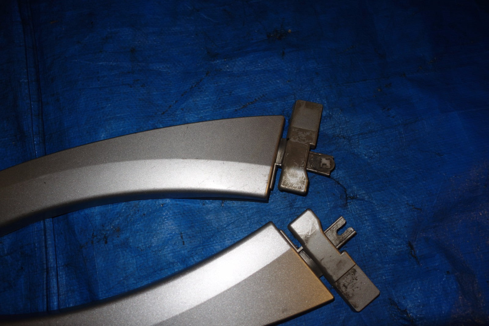 JDM Subaru Legacy OEM Quarter Panel Trim Moulding Molding Pair Silver 2005-2009