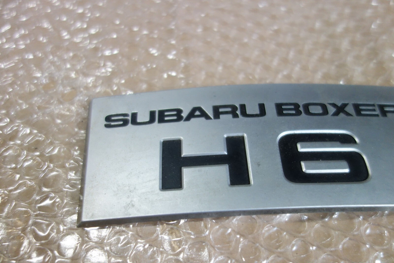 JDM Subaru Legacy Outback H6 Boxer Engine Logo Emblem Badge EZ30 2003-2009