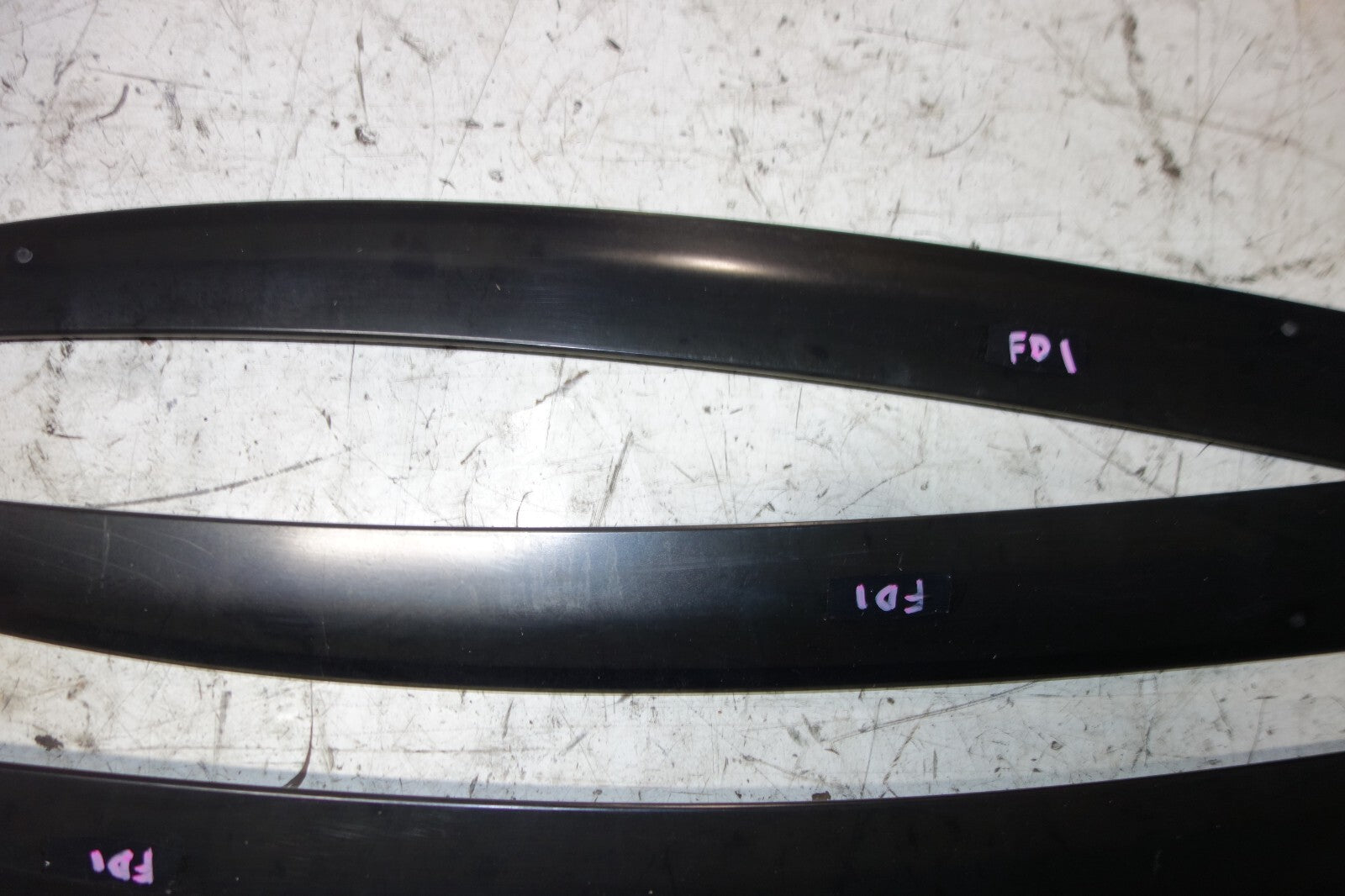 JDM 06-11 HONDA CIVIC/ACURA CSX USED WINDOW VISORS FD1 FD2 OEM RAIN GUARDS