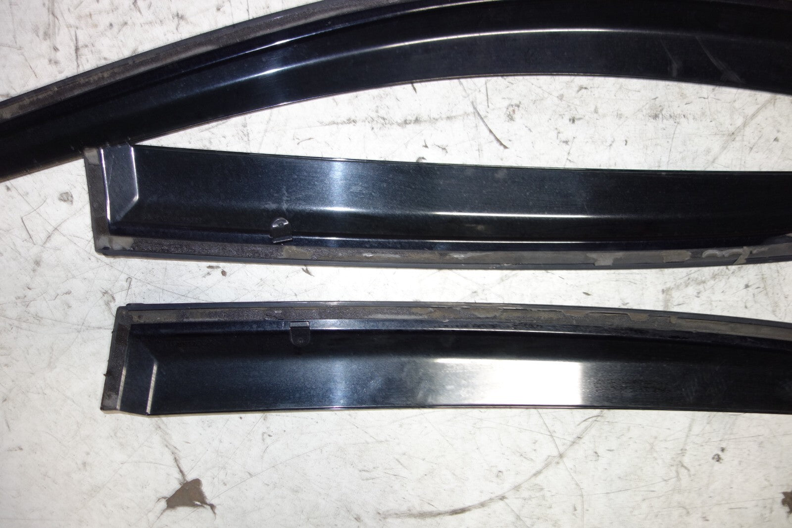 JDM 2008-2012 HONDA INSPIRE ACCORD CP3 WINDOW VISORS OEM RAIN GUARDS RARE
