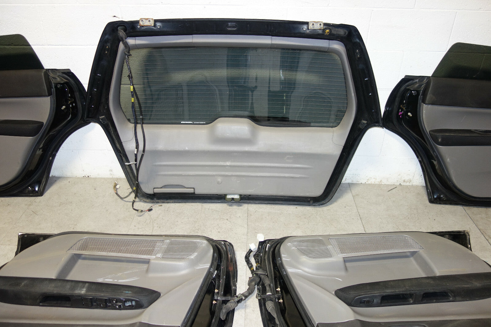 JDM Subaru Forester SG9 STi Front Rear Doors Hatch Panel Guard Spoiler 2006-2008