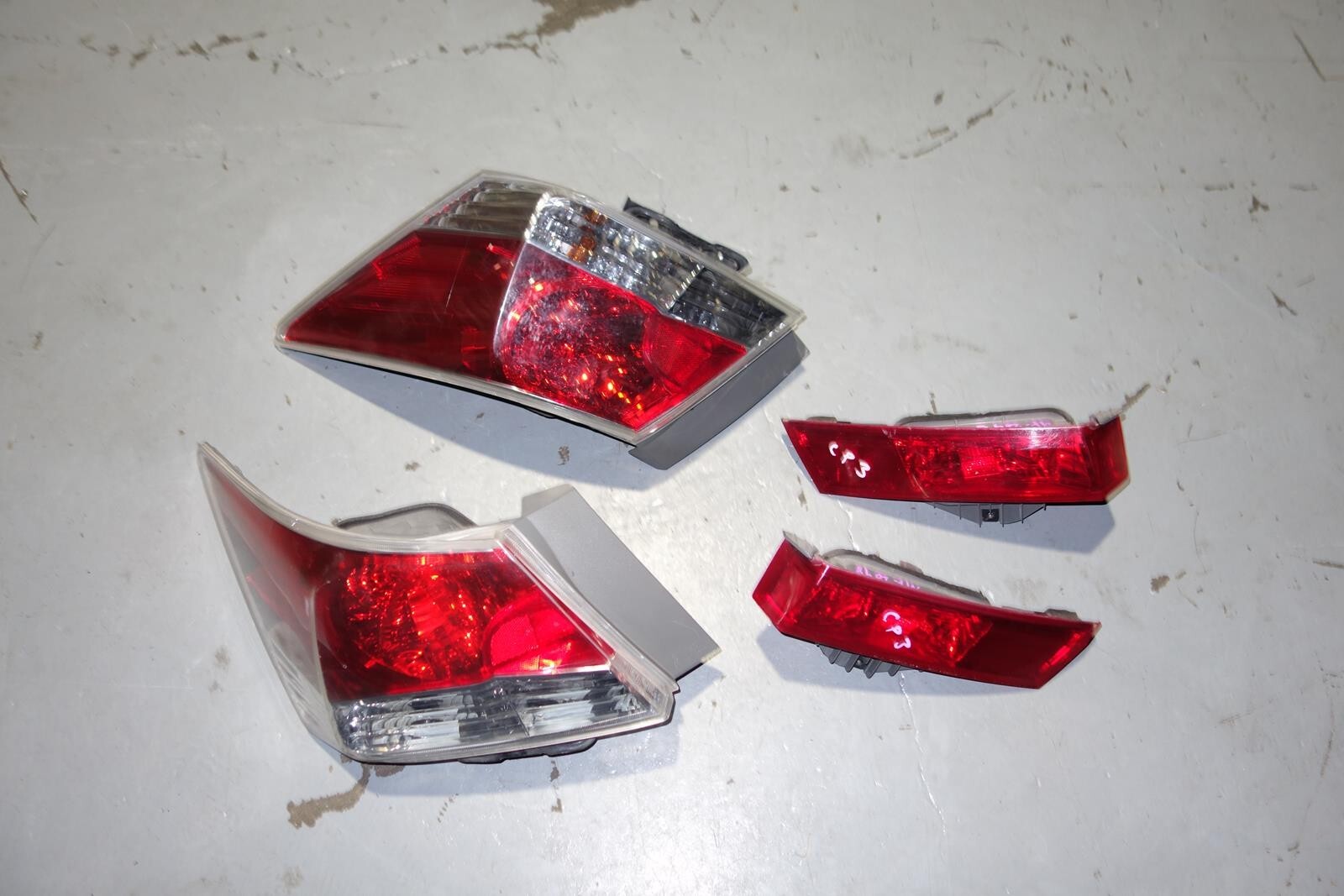 JDM Honda Accord CP3 Tail Lights Trunk Lights OEM Lamps 2008 2009 2010 2011 2012