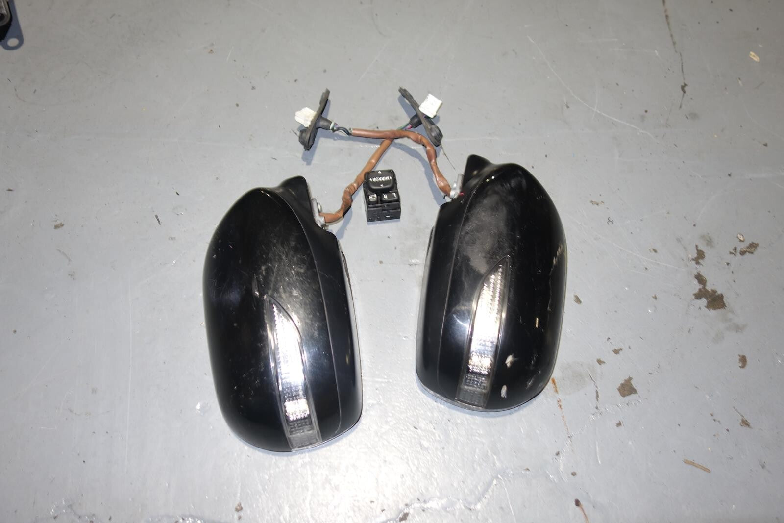 JDM Subaru Impreza WRX STi Heated Power w/ Folding Mirrors Turn Lights 2008-2014