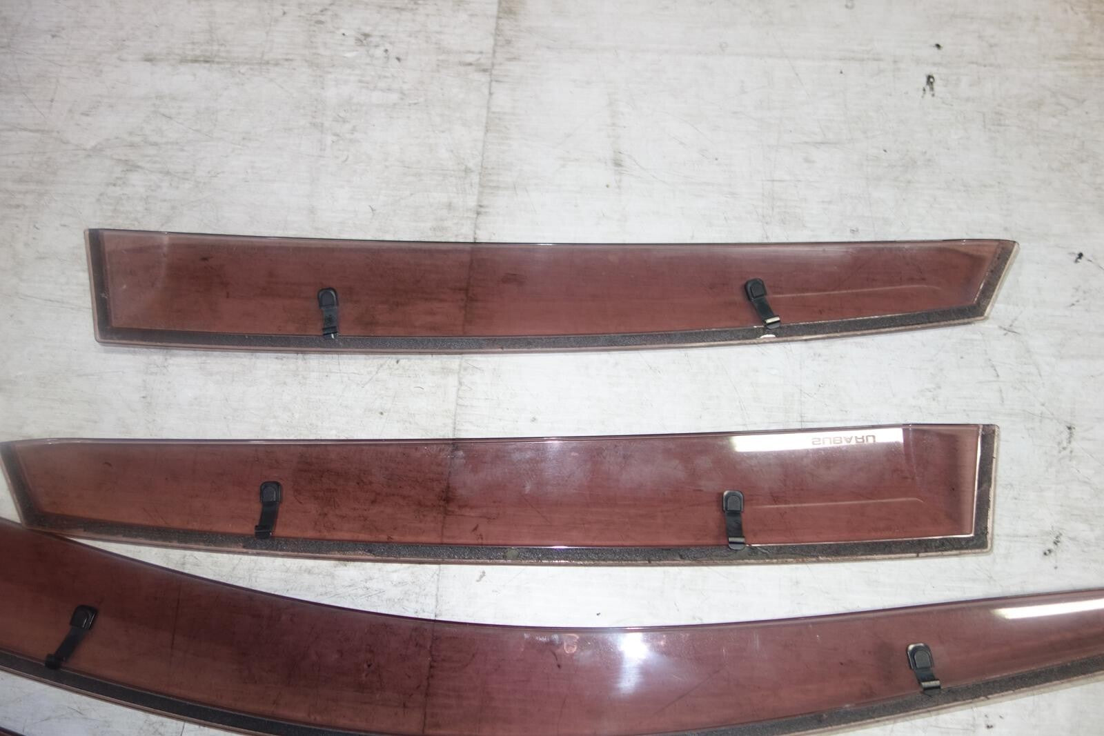 JDM Subaru Impreza WRX STi GRF Window Visors Rain Guards 2008-2014