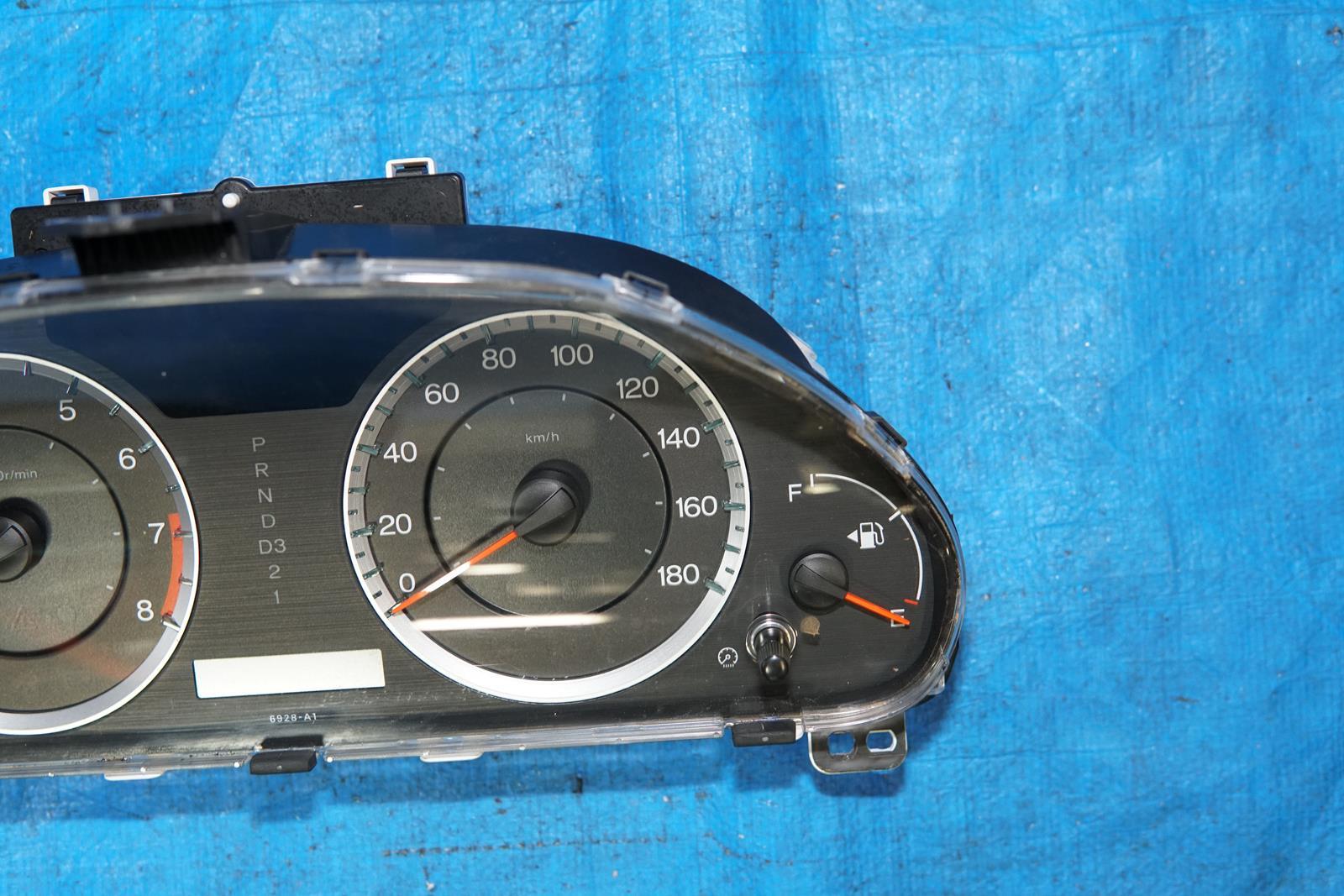 JDM Honda Accord CP3 Gauge Cluster Speedometer 2008-2010 Automatic 180 km/h