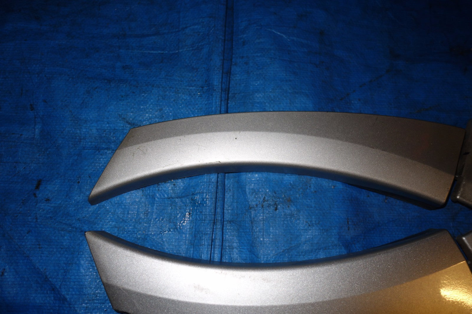 JDM Subaru Legacy OEM Quarter Panel Trim Moulding Molding Pair Silver 2005-2009