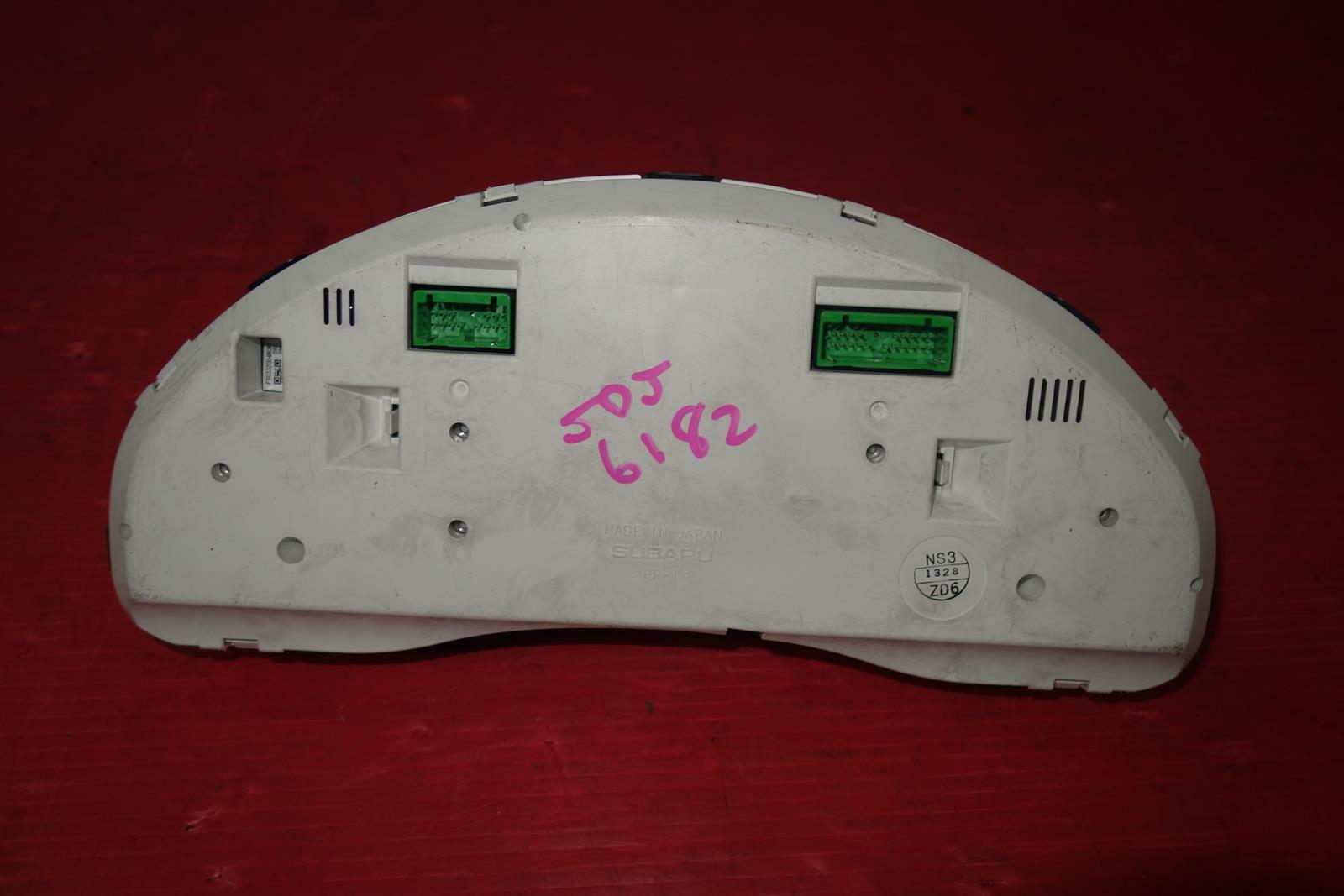 JDM Subaru Legacy BP5 Turbo Gauge Cluster Speedometer Manual 2005-2009 #6182