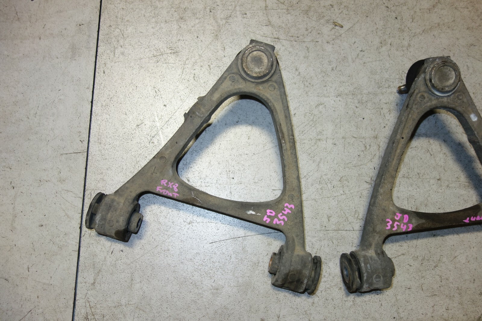 JDM MAZDA RX-8 Front Upper Control Arms Suspension OEM RX8 Low Mileage 2004-2008