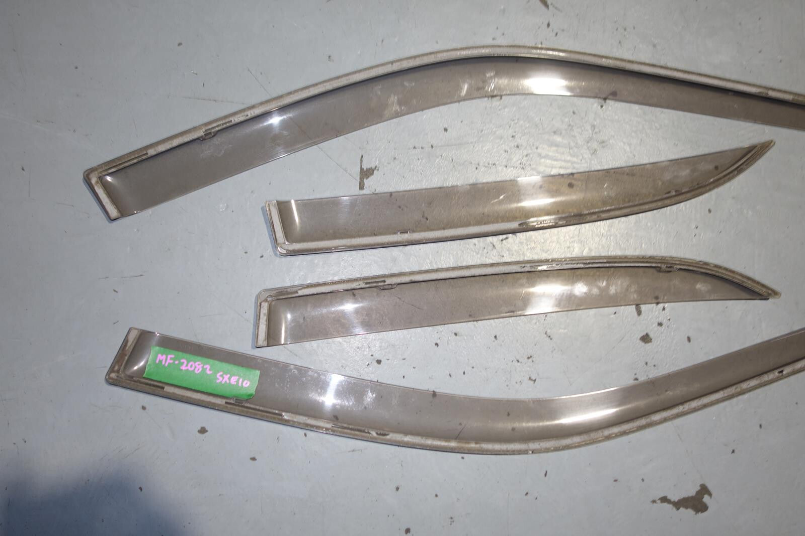 JDM Lexus is300 Toyota Altezza Window Visors Rain Guards 2001-2005 SXE10 Sedan